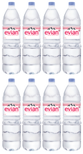 8 x Evian Still Water 1.5Lt