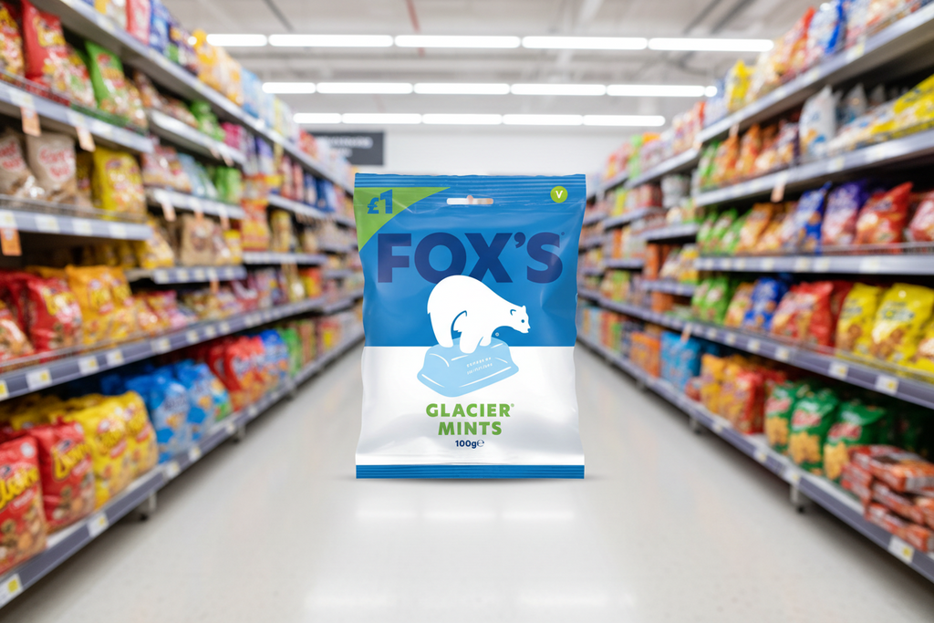 12 x Fox's Glacier Mints 100G