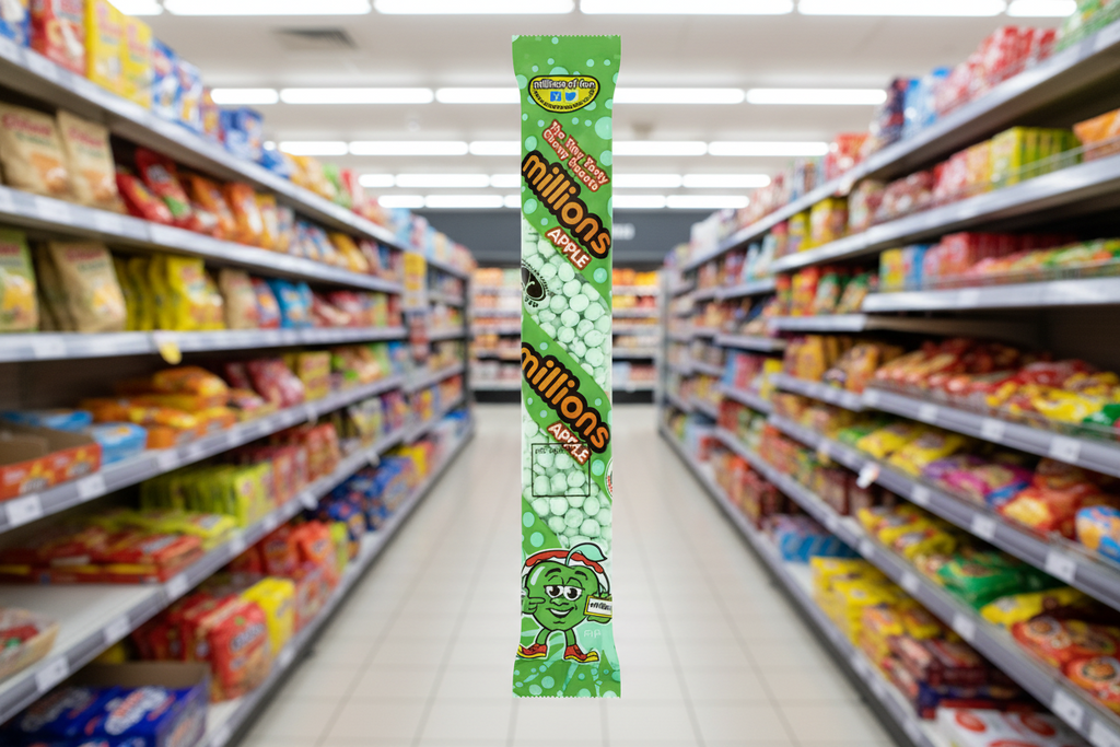 12 x Millions Tube Apple - 55GM
