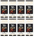 8 x Lindt Excellence 70%  - 100GM
