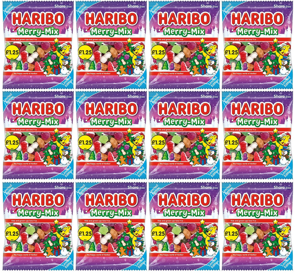 12 x Haribo Merry Mix - 140GM