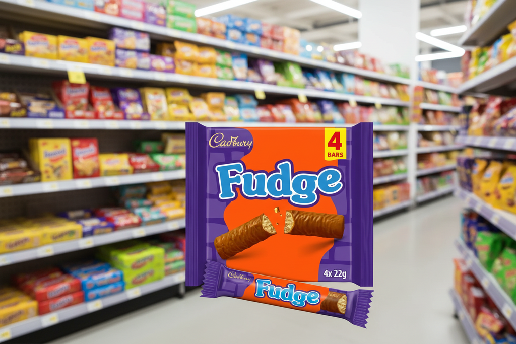 20 x Cadbury Fudge 4pk - 88GM