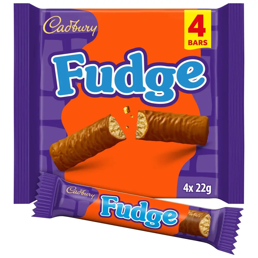 20 x Cadbury Fudge 4pk - 88GM