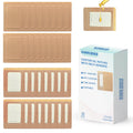 32 Pcs Castor Oil Patches – Disposable Castor Oil Packs (5.1 x 3.9 in) – Anti-Leakage Organic Cotton