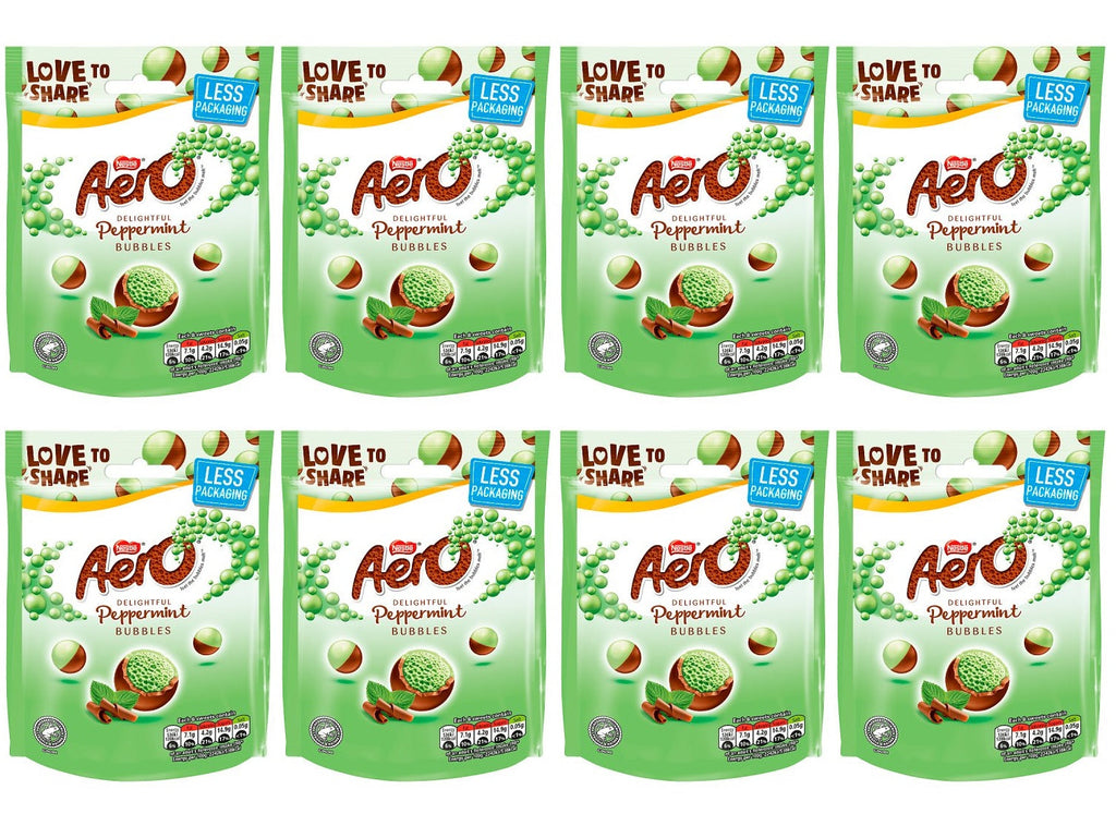 8 x Aero Peppermint Bubbles 92G