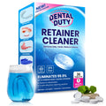 36-Unit Retainer & Denture Cleaning Tablets | Aligners, Night Guards & Mouthguards | Dental Duty