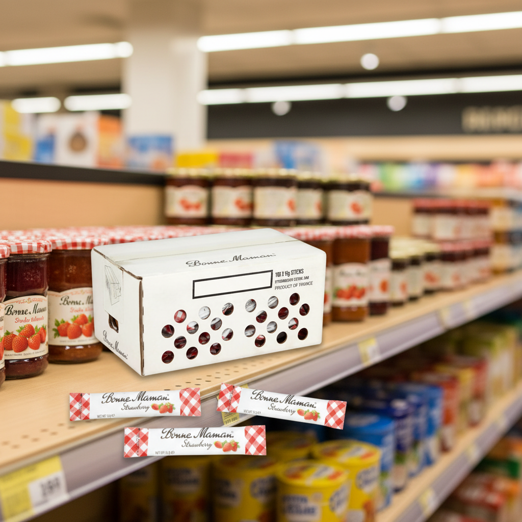Bonne M Strawberry Jam Stick 15Gx100
