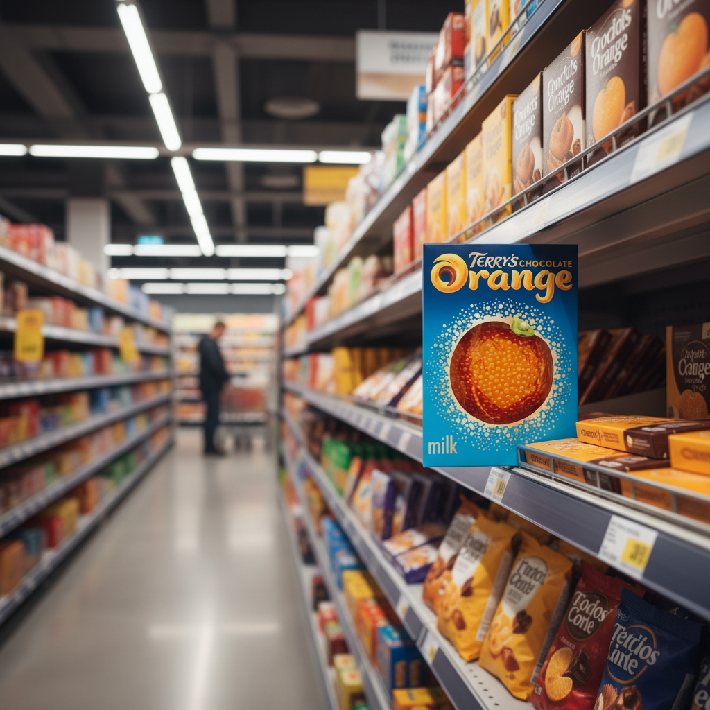 8 x Terrys Milk Chocolate Orange Ball 145g
