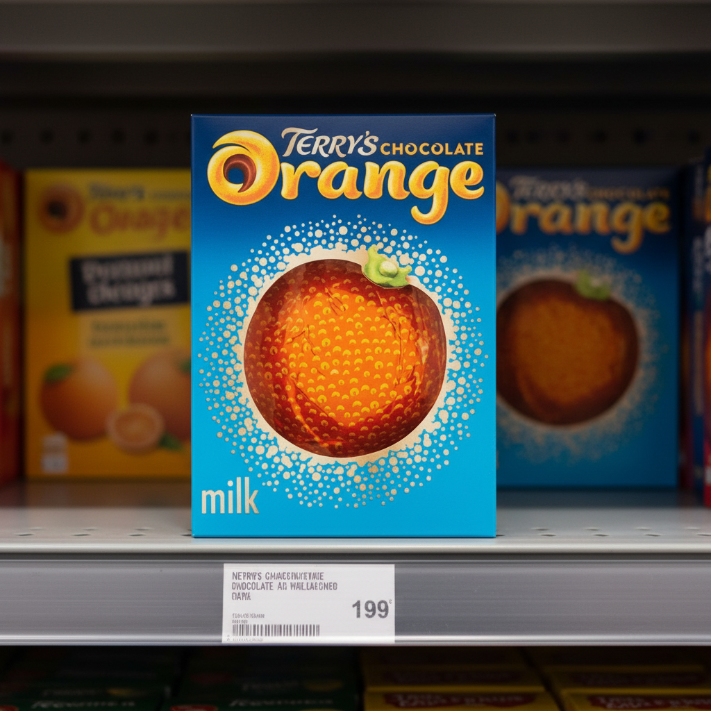 4 x Terrys Milk Chocolate Orange Ball 145g
