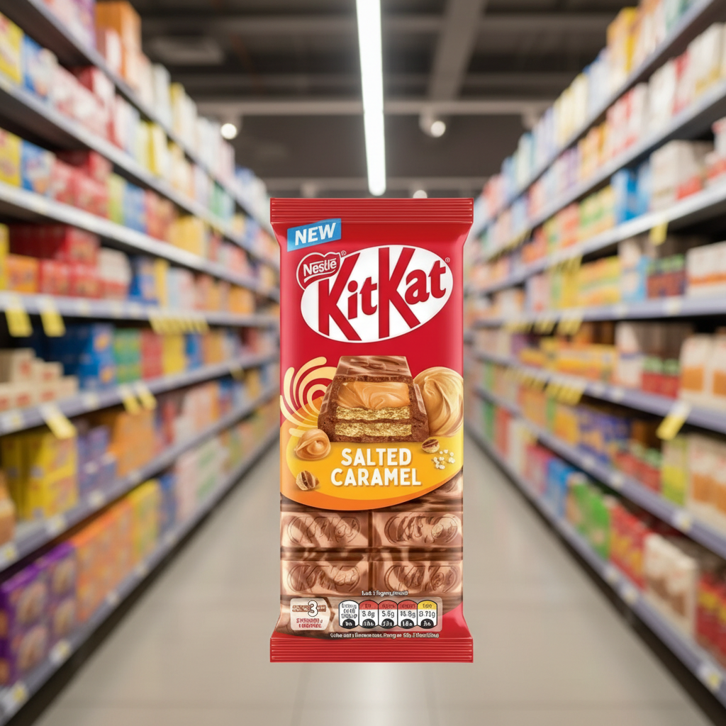 15 x Kit Kat Salted Caramel Sharing Block  - 99GM