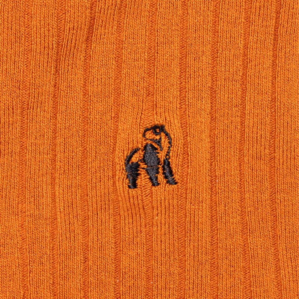 Burnt Orange Bamboo Socks