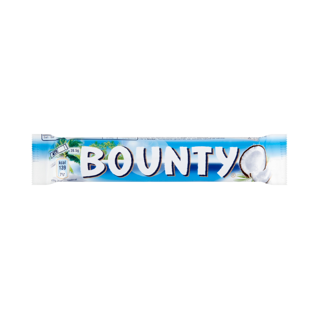 24 x Bounty Coconut & Milk Chocolate Snack Bar Duo 57G