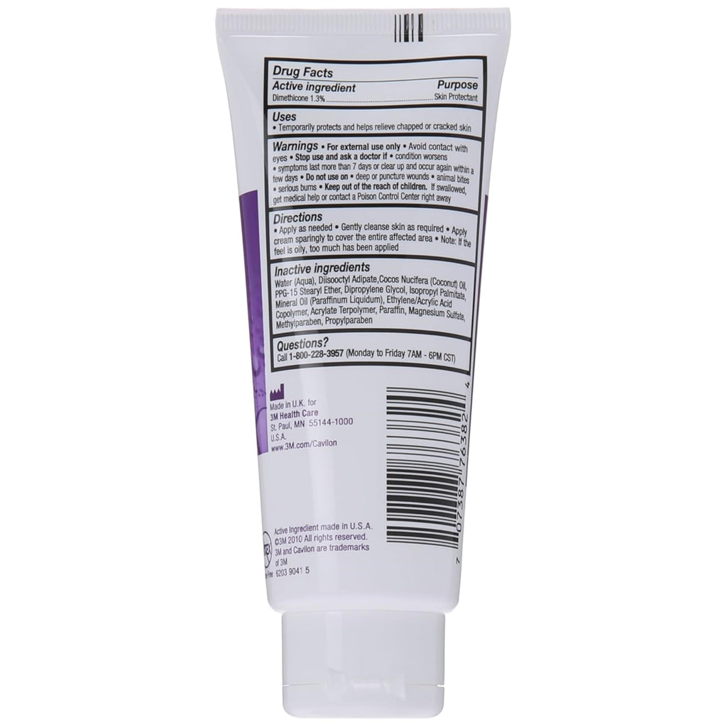 Cavilon 3M Durable Barrier Cream Unscented — 2 Tubes (3.25 oz / 92 g) by 3M