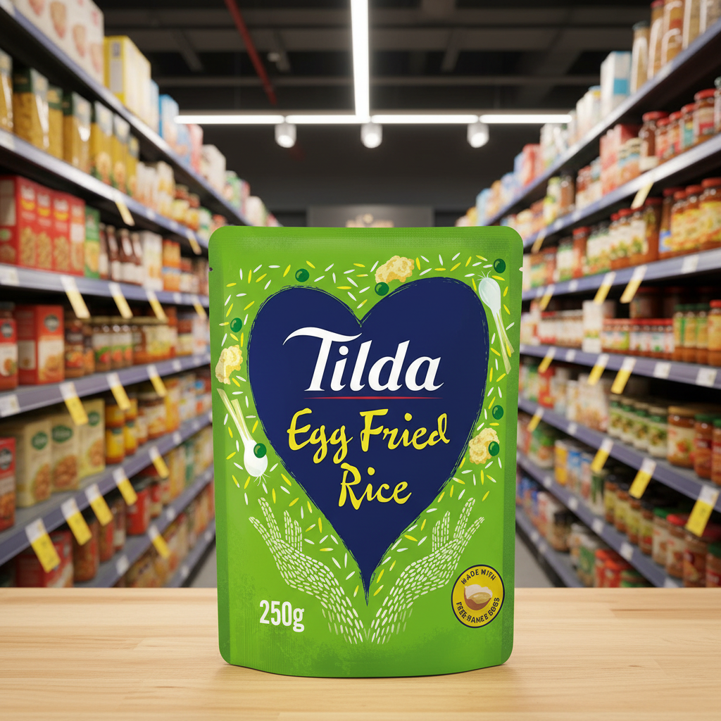 6 x Tilda Microwave Egg Fried Rice 250G