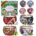 4 Pack Scented Candles Gifts for Women – 10oz Soy Wax, 100 Hours Aromatherapy Set