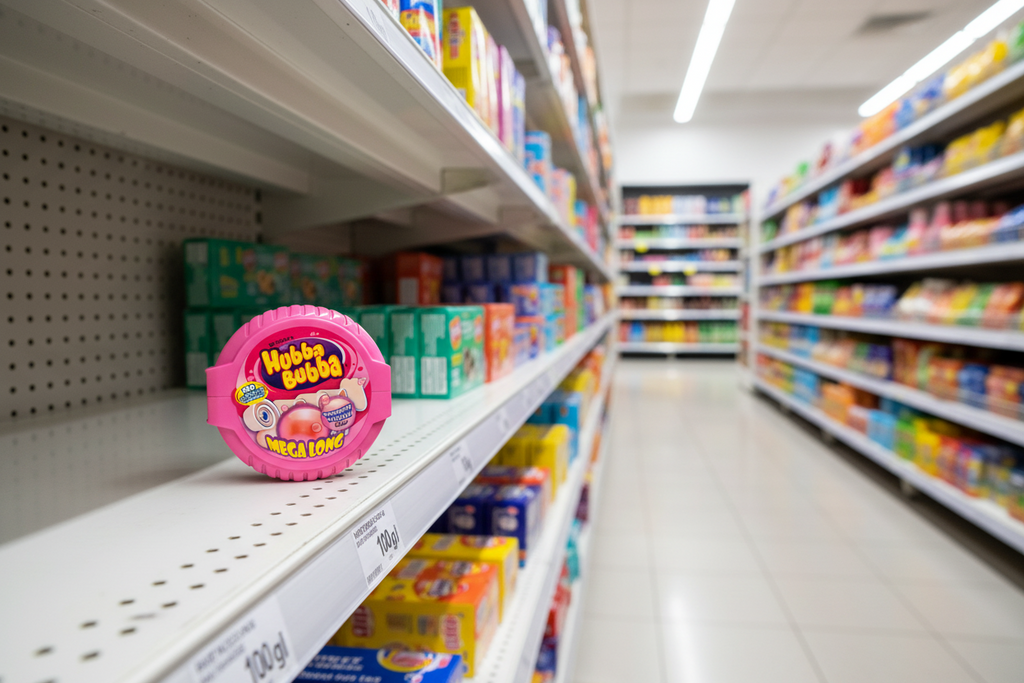 12 x Hubba Bubba Mega Long Tape Fancy Fruit 56G