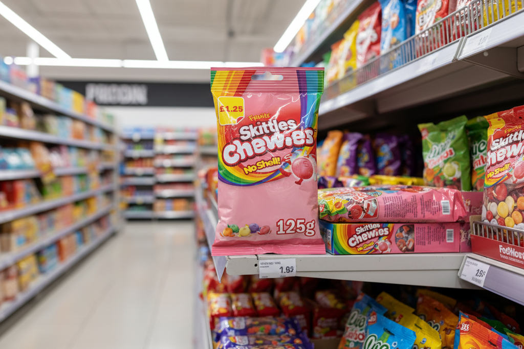 12 x Skittles fruit Chewies Treat Bag - 125GM