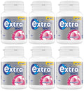 6 x Extra Bubblemint Chewing Gum Bottle - 46PCE