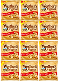 12 x Werthers Butter Candy Bag - 110Gm