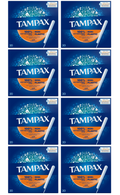 8 x Tampax Super Plus 20 Pack