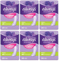 6 x Always Discreet Small Order - 20 PACK