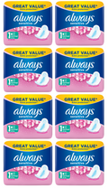 8 x Always Sensitive Normal Plus - 14 Pack
