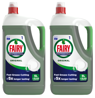 2 x Fairy Liquid Original  - 5 LITRE