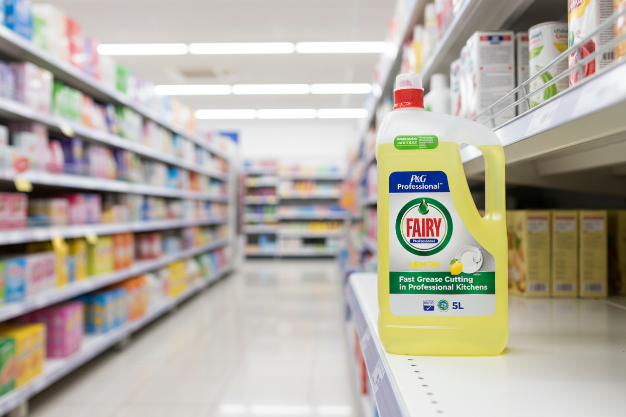 Fairy Professional Washing Up Liquid Lemon Bulk 5L