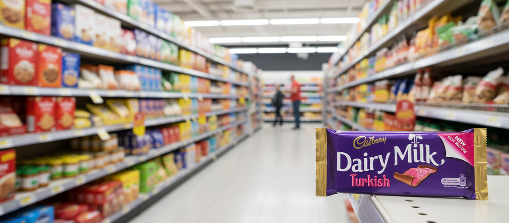 48 x Cadbury Dairy Milk Turkish Chocolate Bar 47G