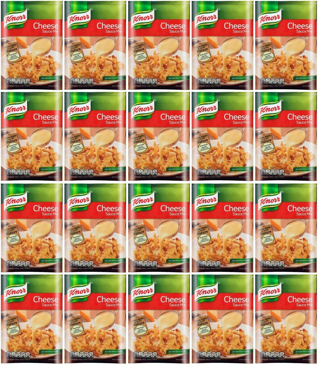 20 x Knorr Gourmet Cheese Sauce Mix 33G