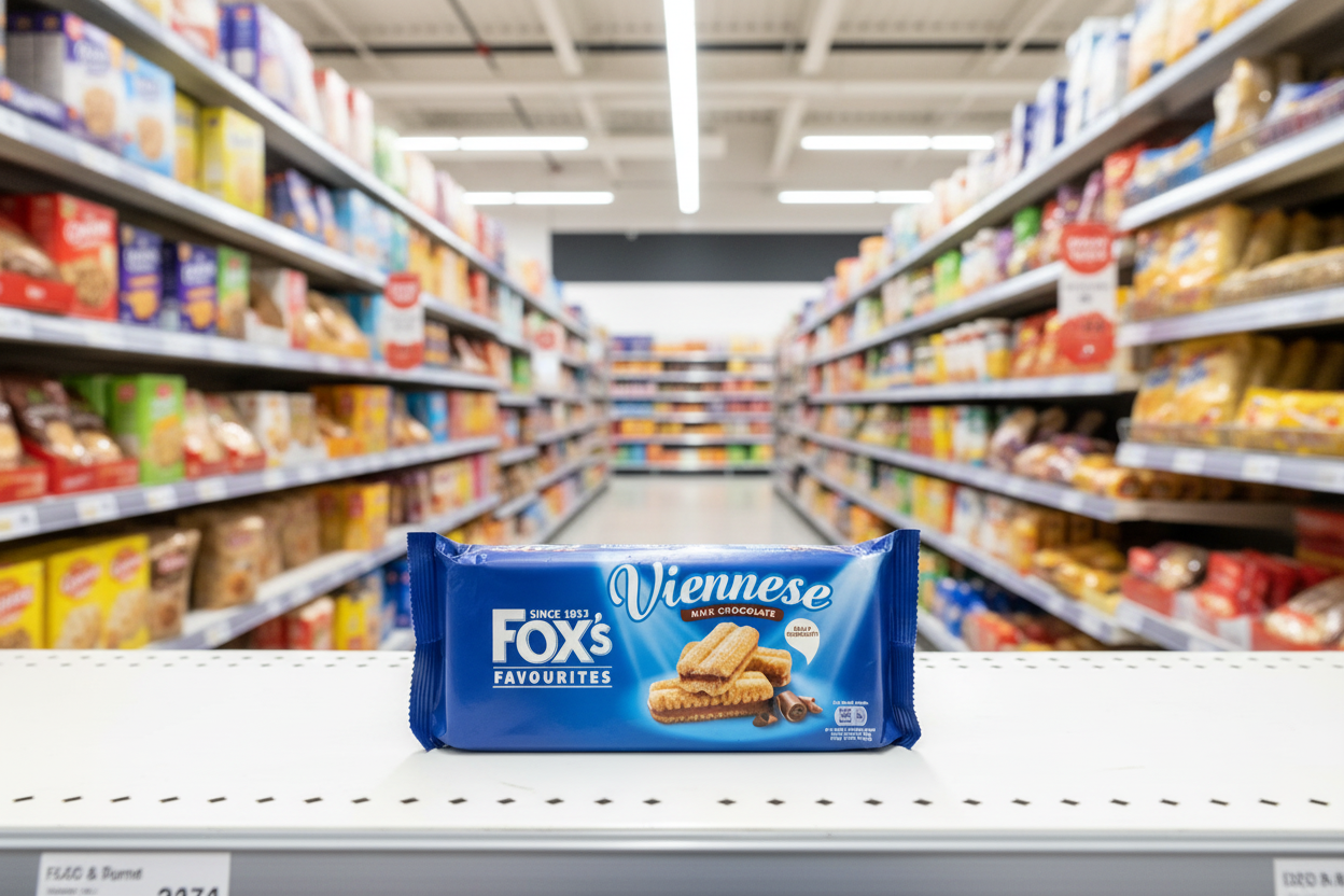 12 x Fox's Viennese Milk Chocolate  - 120GM
