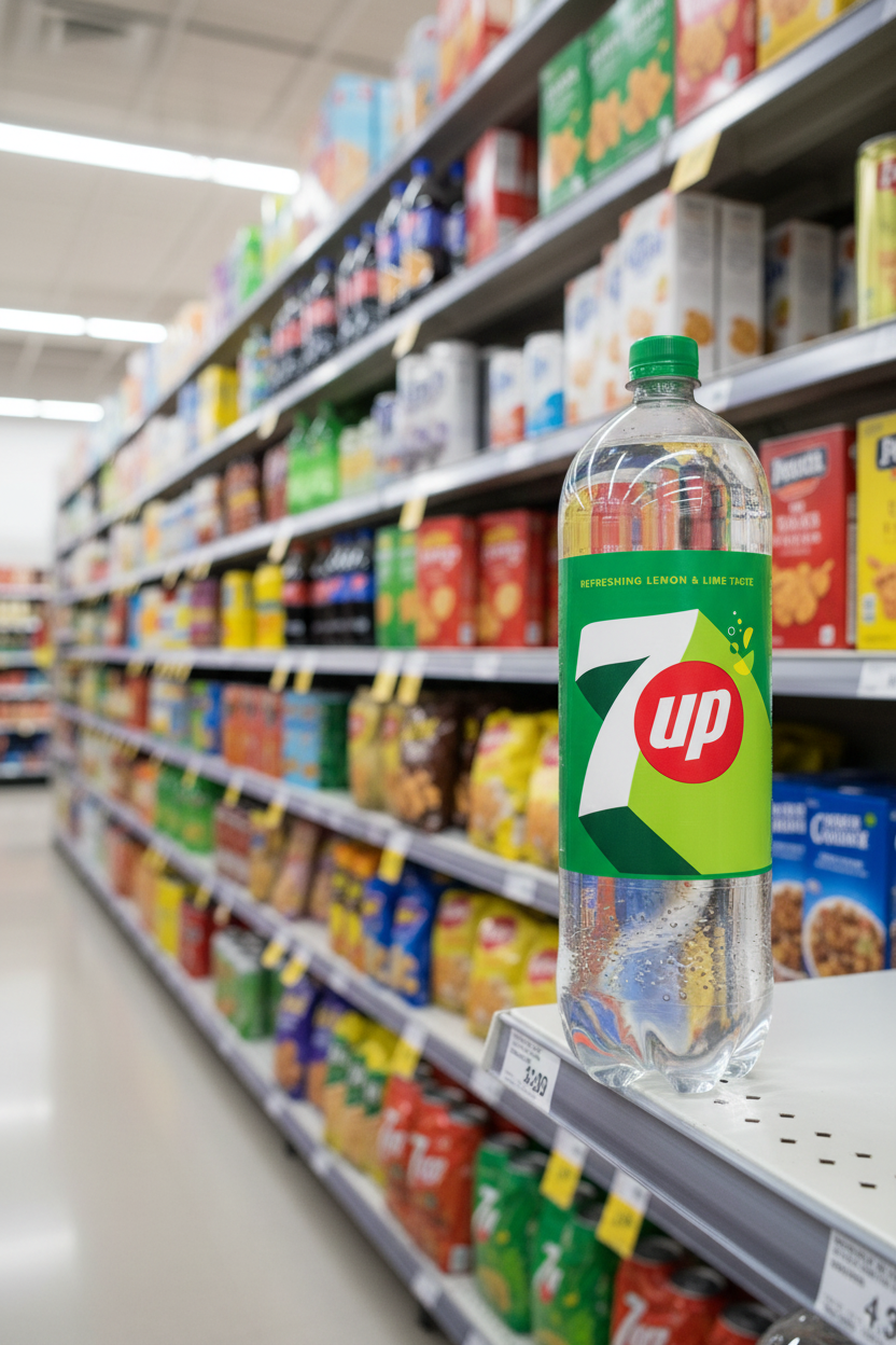 8 x 7Up Refreshing Lemon & Lime Taste 2 Litres