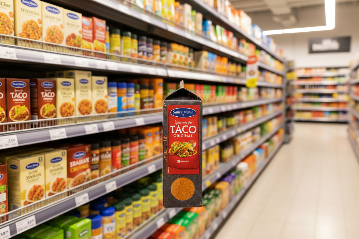 6 x Santa Maria Spice Mix For Taco Original 532G
