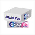 30 x Extra White Bubblemint Chewing Gum Sugar Free 10Pc - 10PCE