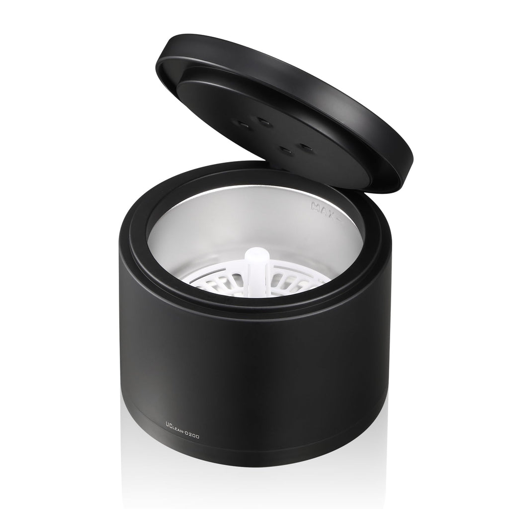 42KHz Ultrasonic Cleaner with UV Light | 250ml, Digital Touch Control, 3/5/10 Min Timers, Waterproof