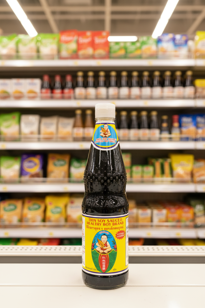 Healthy Boy Brand Thin Soy Sauce 700Ml