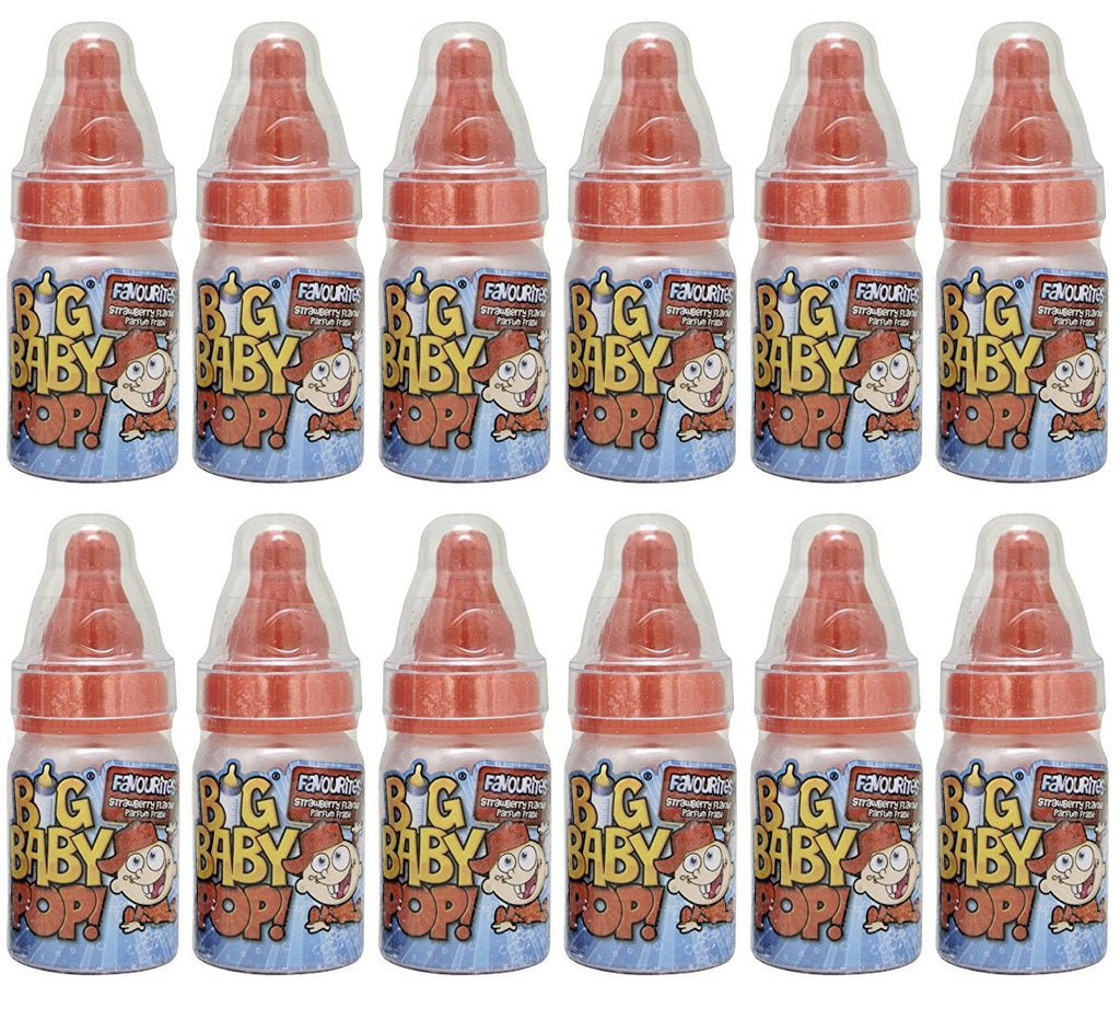 12 x Big Baby Pop! Blackcurrant Parfum Cassis