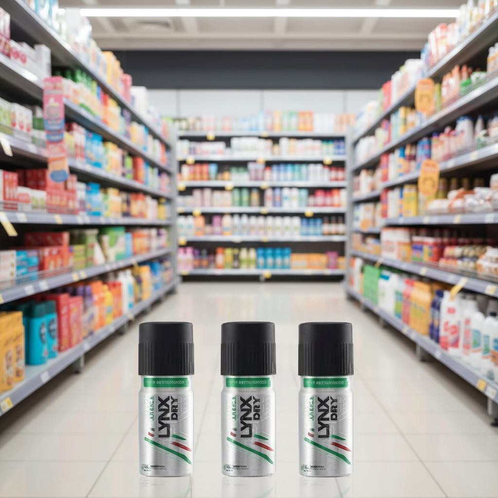6 x Lynx Africa 25 Years Anti-Perspirant Deodorant Spray For Men 150 Ml
