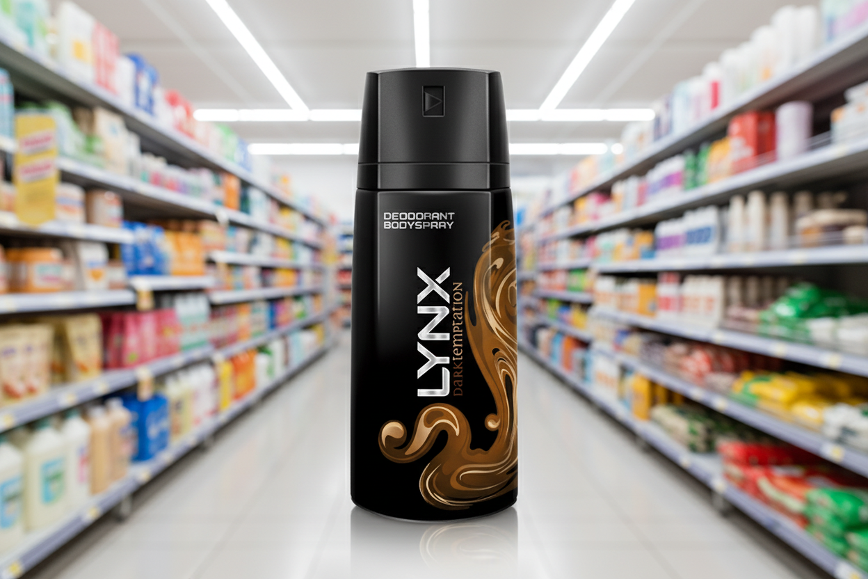 6 x Lynx  Aerosol Bodyspray Dark Temptation 150 Ml