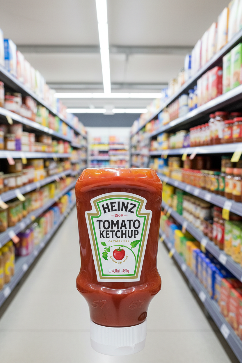 10 x Heinz Tomato Ketchup 400Ml