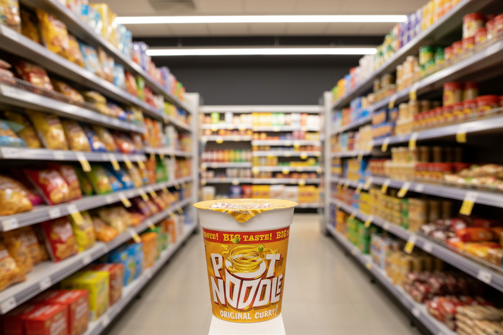 12 x Pot Noodle  Standard Pot Original Curry 90 G