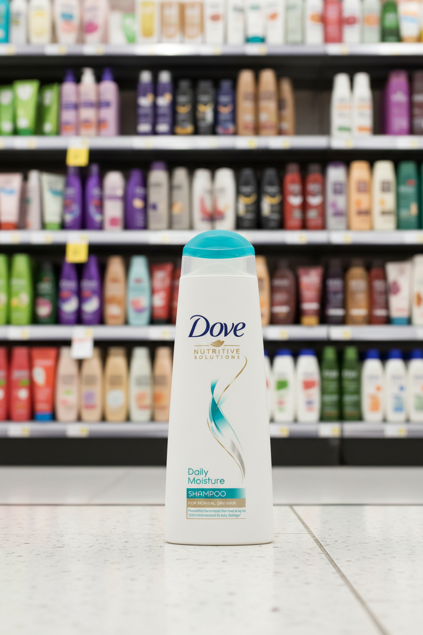 6 x Dove Nutritive Solutions Shampoo Daily Moisture 250 Ml