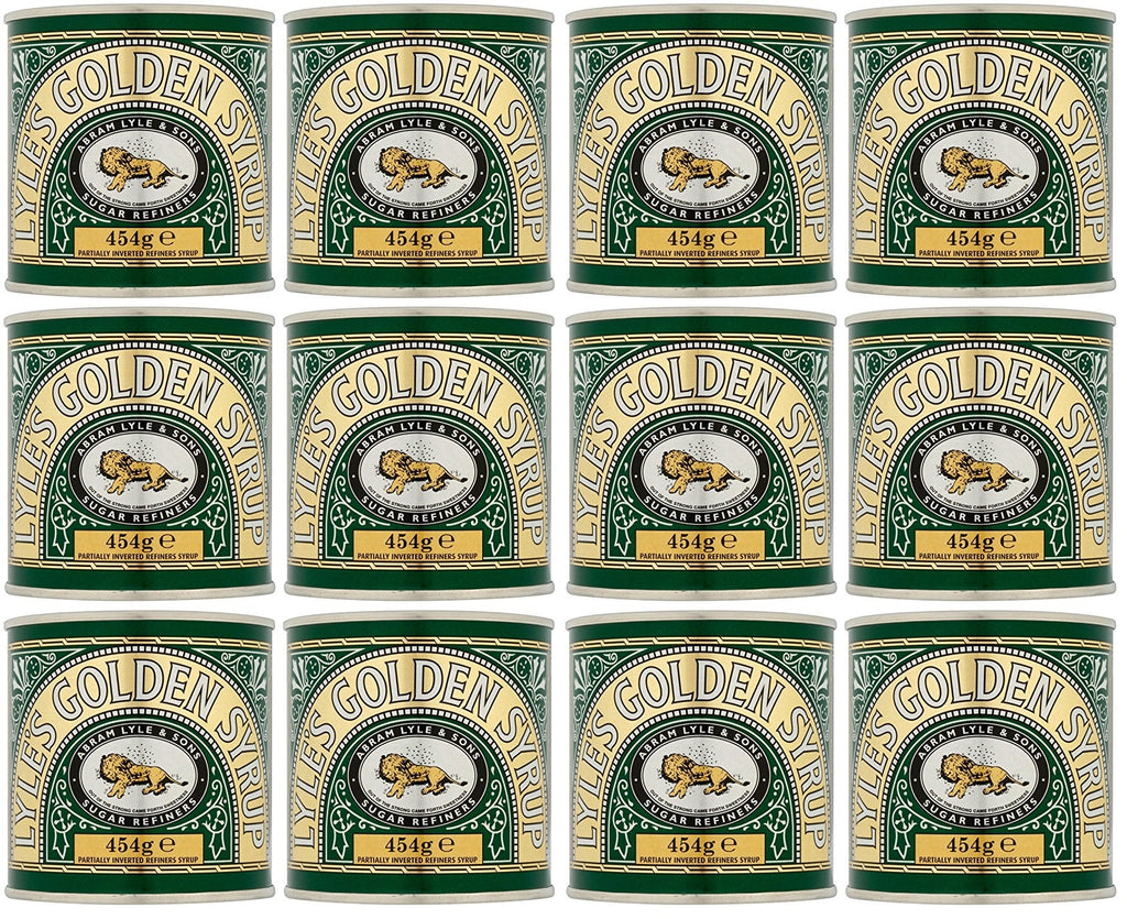 12 x Tate & Lyle Golden Syrup 454G