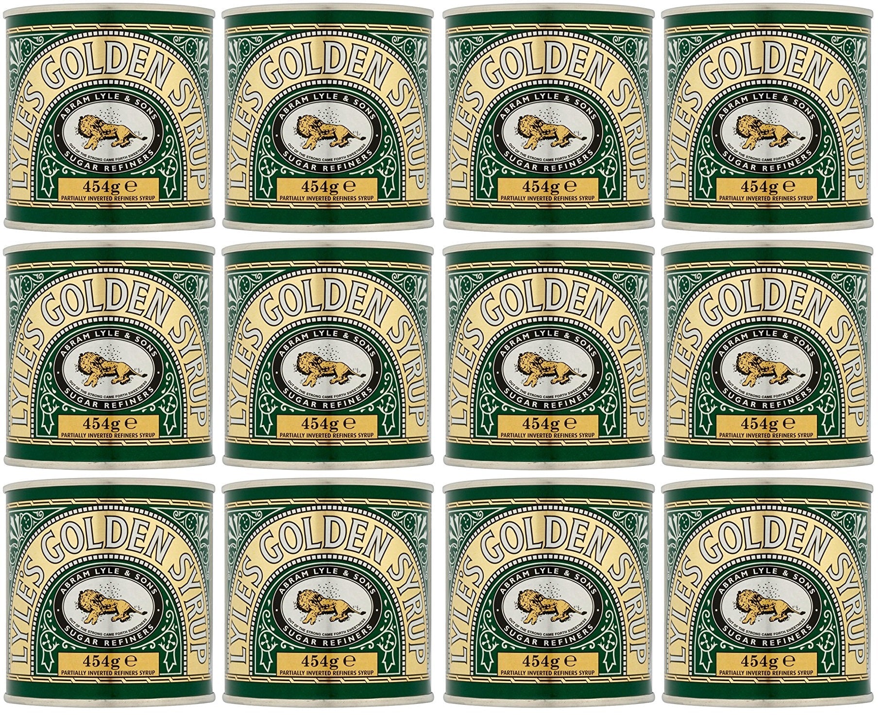 12 x Tate & Lyle Golden Syrup 454G