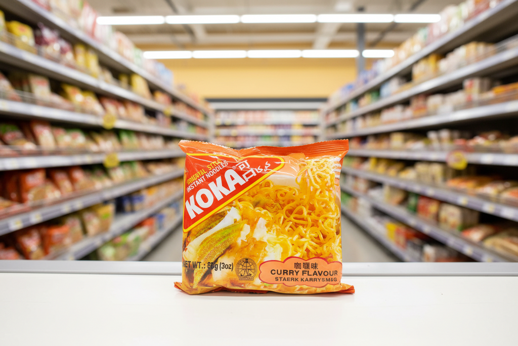 30 x Koka The Original Curry Flavour Oriental Instant Noodles 85G