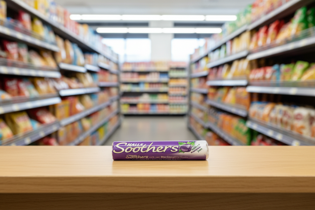 20 x Halls Soothers Blackcurrant Flavour 45G