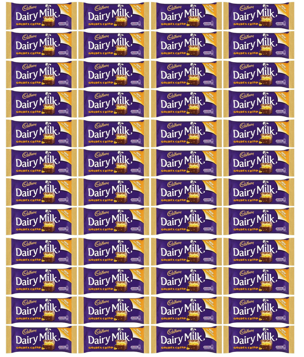 48 x Cadbury Dairy Milk Golden Crisp 54G
