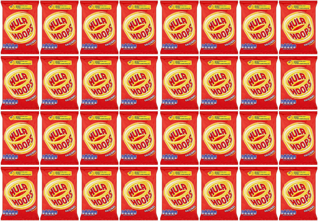 32 x Hula Hoops Original Crisps 34G