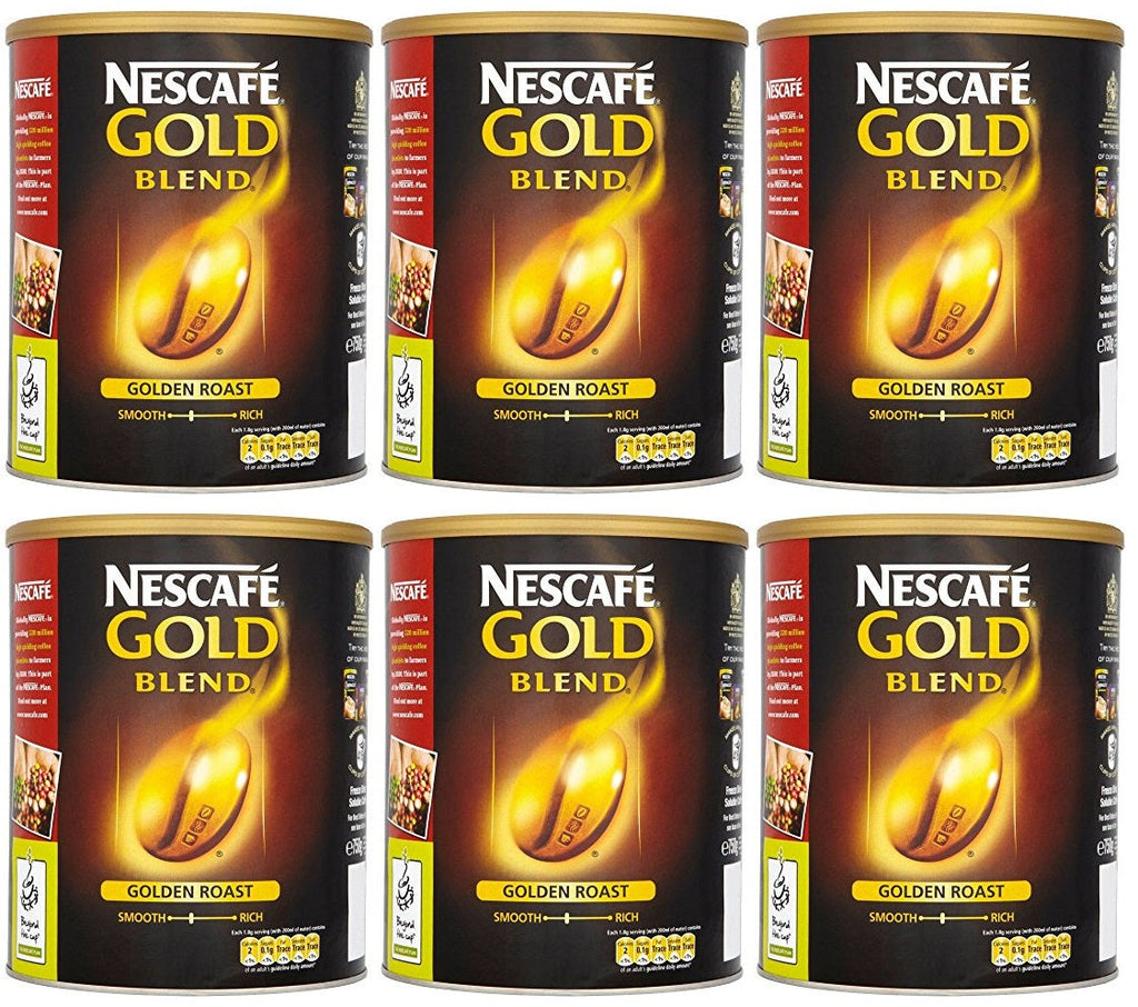 6 x Nescafé Gold Blend 750G
