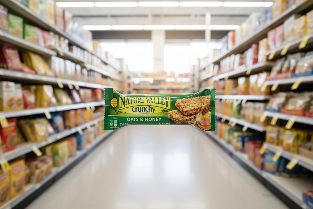 18 x Nature Valley Crunchy Oats & Honey 42G
